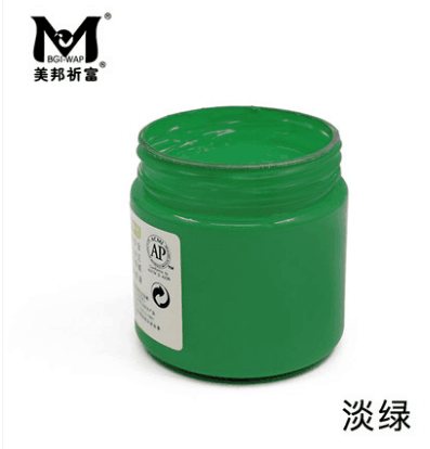 美邦AP06-503水粉颜料-淡绿/100ml