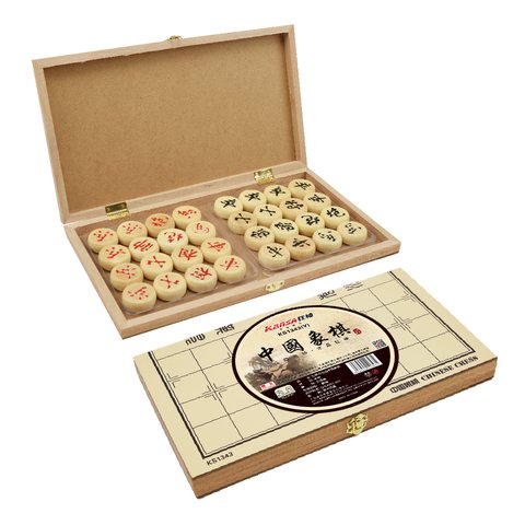 狂神KS1343中国象棋-木盒3.5cm