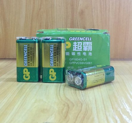 超霸9V电池-绿(GP1604G)碳性
