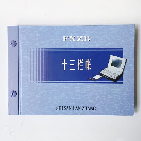 扶西江十三栏帐本-彩面
