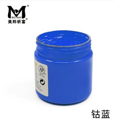 美邦AP06-453水粉颜料-钴蓝/100ml