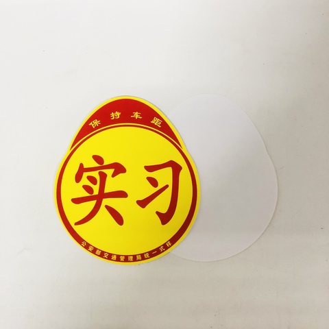 实习贴纸-小/直径14.3cm