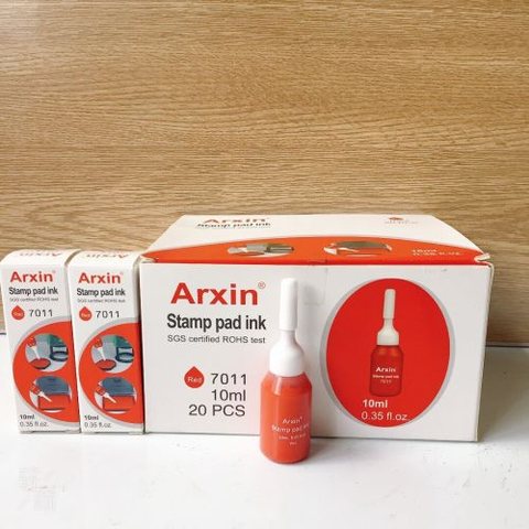 ↑亚信7011回墨印油-红10ml