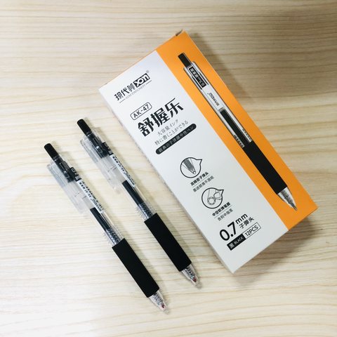 现代美AK-47按动中性笔-黑0.7