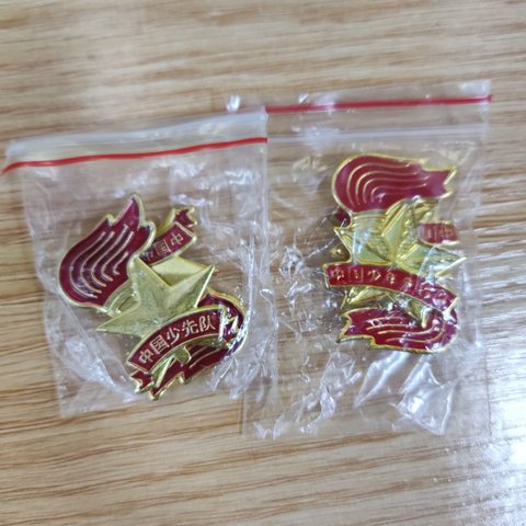 中国少年先锋队/中国少先队徽章-别针