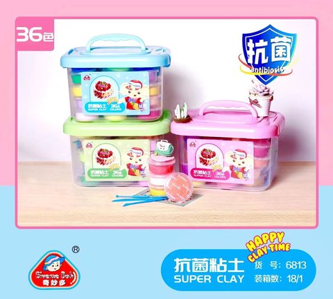 奇妙多6813超轻粘土-36色/抗菌