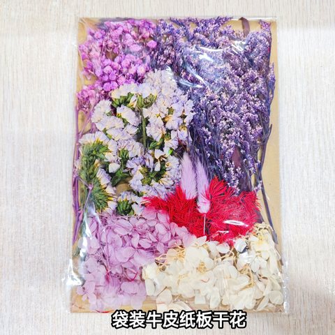 袋装牛皮纸板干花