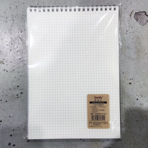快乐星XQ80B5-P10线圈本-网格/70页/上翻