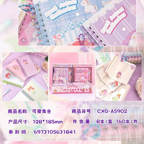 青木e品A5分页组合套装CXQ-A5-90页