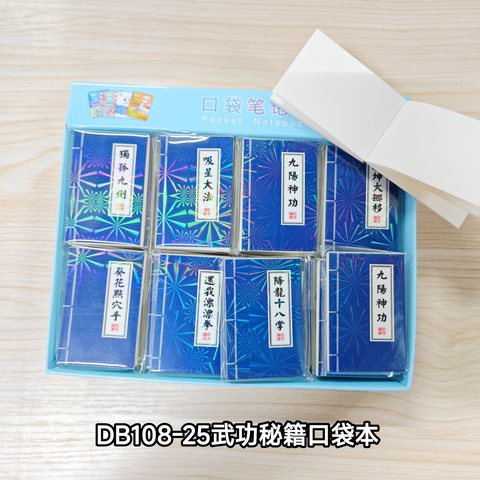 DB108-25武功秘籍口袋本