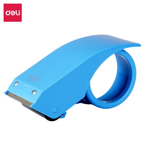 ↑得力801封箱器-塑料/48mmx150y