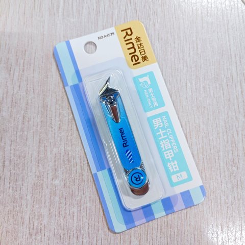 日美A6578指甲刀-卡装/男士专用/斜口
