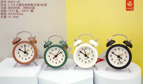 钟意轩SA201-XE闹钟-1.5寸