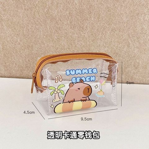 透明卡通零钱包