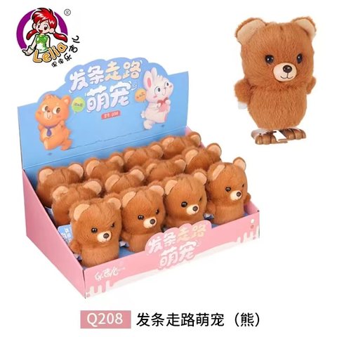 Q208发条走路萌宠-小兔/小熊