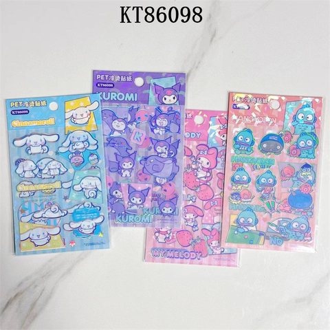 广博KT86098PET冷烫贴纸-2张入