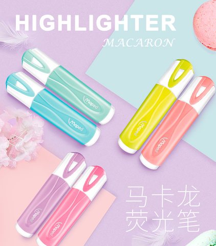 马培德742572CH马卡龙荧光笔盒装紫