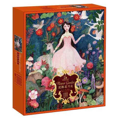 纸居良品ZJ63032拼图-花国花月夜/1000片
