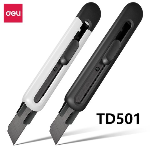 得力TD501美工刀(黑)