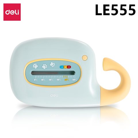 得力LE555温湿度计-蓝