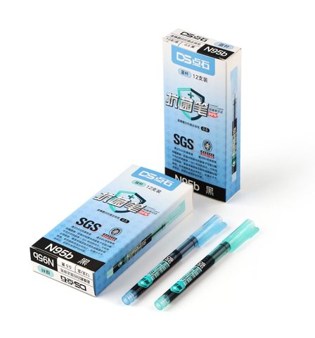 点石N95B走珠笔-黑0.5/抗菌（N95A展架/N95B展架）